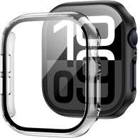 TECH-PROTECT Kućište Defense360 za Apple Watch 10, 46 mm, kaljeno staklo, prozirno