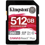KINGSTON Memorijska kartica Canvas React Plus SDXC, 512 GB