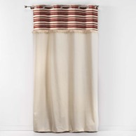 DOUCEUR D'INTÉRIEUR Ciglasta/u prirodnoj boji pamučna zavjesa 140x240 cm Atlas
