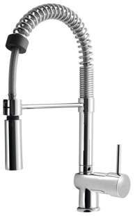 SAPHO Kuhinjska miješalica Rhapsody Pro, krom, fleksibilni rotirajući izljev