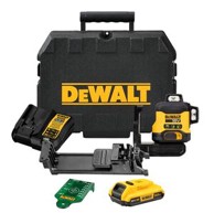 DEWALT Križni laserski nivelir DCLE34031D1