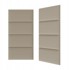 STEGU Tapecirani uzglavni panel Duo PP Linora 60x30 cm, kašmir bež
