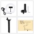 PULUZ Stalak s 20cm LED RINGOM PKT3089B