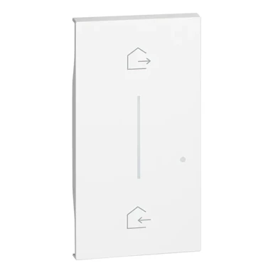LNOW Pokrivna tipka KW40M2, odlaz/dolaz, bijela