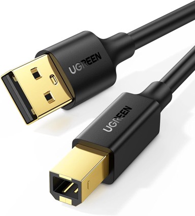 UGREEN USB 2.0 printer kabel, 3 m, USB A na USB B