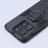Futrola za Xiaomi 13T / 13T Pro, prsten za stalak, crna