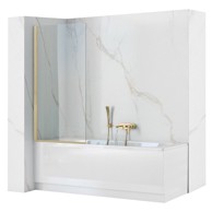 REA Zavjesa za kadu, ELEGANT GOLD BRUSH, 70