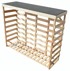 ROJAPLAST Stalak za drva MAXI 200x60x160 cm
