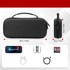 NIKCORP Zaštitna futrola za Nintendo Switch 2, Hard Shell, 10 utora za igre, crna