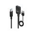 LINDY Hibridni USB kabel, USB 3.2 Gen 2 Typ A, 35 m, crni