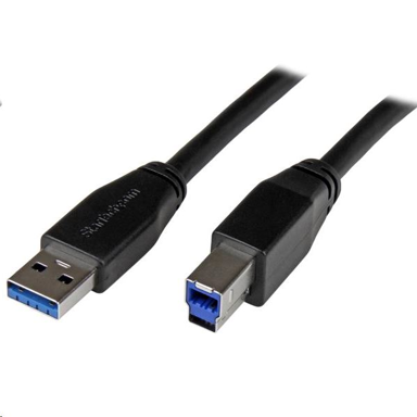 STARTECH USB-A na USB-B kabel USB3SAB10M, USB 3.2 Gen 1, 10 m, crni