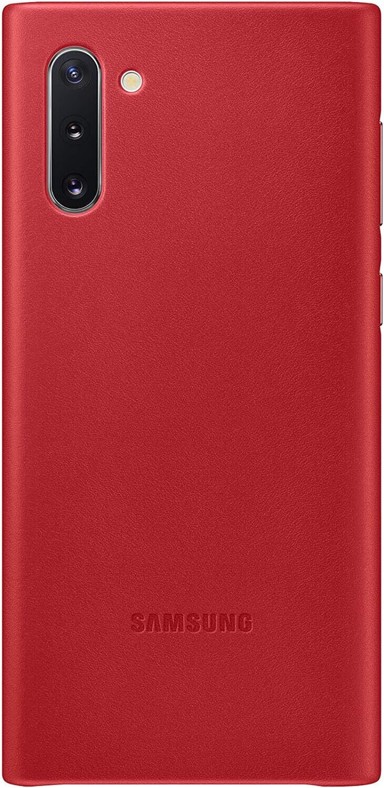 SAMSUNG Maskica kožna stražnja za Galaxy Note 10, crvena