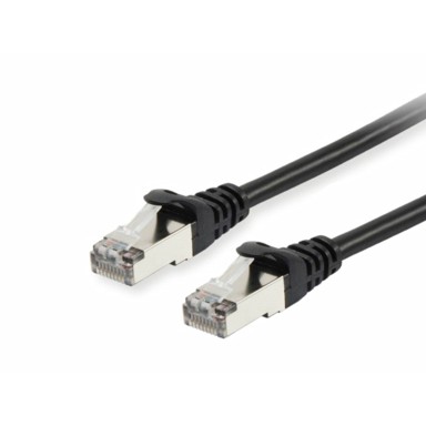 EQUIP Patch kabel Cat 6 S/FTP, 25 m, crni