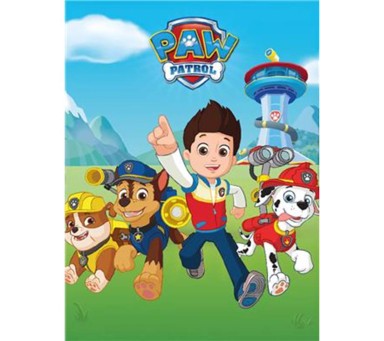 Paw Patrol dekica za djecu od flisa 100 x 140 cm