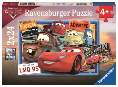 RAVENSBURGER Puzzle Carsi 2x24 kom