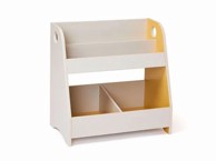 KIDS CONCEPT Dječja biblioteka i polica 2u1, siva