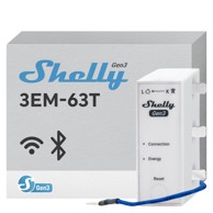 SHELLY Mjerni modul potrošnje energije 3EM-63T Gen3