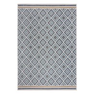FLAIR RUGS Unutarnji i vanjski tepih Zia Trellis 120x170 cm, žuti/plavi