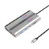 ORICO Docking stanica XDR, 12 u 1, RGB, USB-C, 2x HDMI 4K, VGA, RJ45, siva