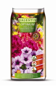 VALENTIN Optimum zemlja za balkonsko cvijeće, 20 l