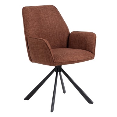 ACTONA Ciglaste blagovaonske stolice u setu 2 kom Glenda