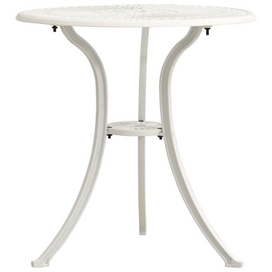 Vrtni stol, 62 x 62 x 65 cm, lijevani aluminij, brončani