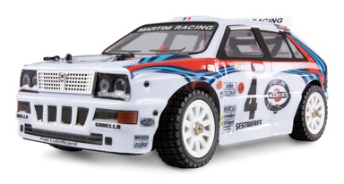 AMEWI RC reli automobil, Lancia Delta HF, električni pogon, 1:14