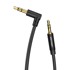 VENTION Audio AUX kabel, BAKBF-T, 3.5mm na 90° 3.5mm, 1m, crni