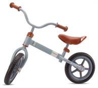 SUNBABY Dječji bicikl bez pedala Strada, 12'', sivi