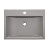 LAVEO Umivaonik Albano, sivi, granit, 60X44 cm