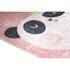 VITAUS Svijetlo ružičasti periv dječji tepih 160x230 cm Royalty Mascot 