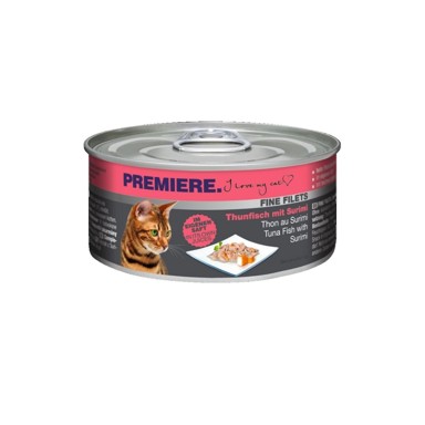PREMIERE Cat Filets tuna i surimi 80 g konzerva
