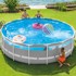 INTEX Bazen PRISM FRAME CLESRVIEW PREMIUM 26730NP 488 x 122 cm, filter pumpa
