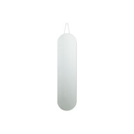 Siva zona zrcala zona a-zid, 120 x 30 cm