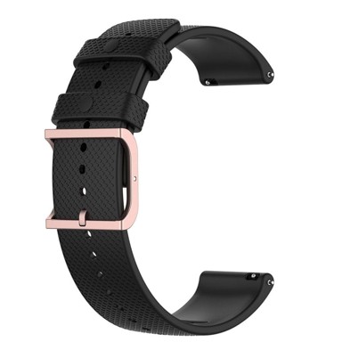 B-STRAP Silicone Rain remen za Xiaomi Amazfit GTS, black