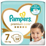 PAMPERS Premium Care pelene veličina 7 32 kom