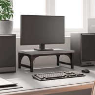 Stalak za monitor, 37x23x14 cm, sivi hrast sonoma