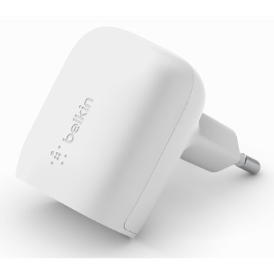 BELKIN Punjač 20W PD+PPD USB-C, Lightning 1m WCA006vf1MWH-B5, bijeli