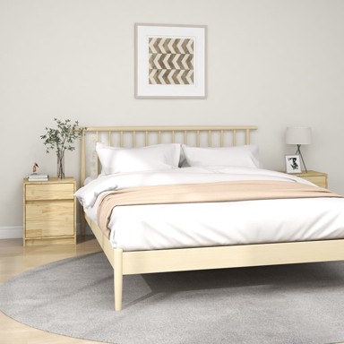 Noćni ormarići 2 kom 40 x 31 x 50 cm od masivne borovine