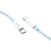 HOCO Kabel X68, USB kabel tip C na tip C, 100 W, 3 A, 200 cm, plavi