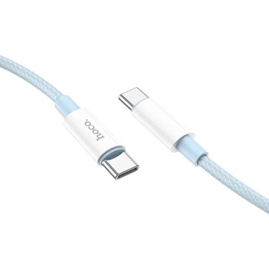HOCO Kabel X68, USB kabel tip C na tip C, 100 W, 3 A, 200 cm, plavi