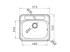 PYRAMIS Sudoper ATRIA, inox