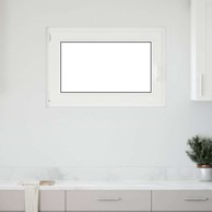 Prozor za podrum Risor 90 x 70 cm, PVC i staklo, trostruki sloj, nagibanje i okretanje lijevo, bijela