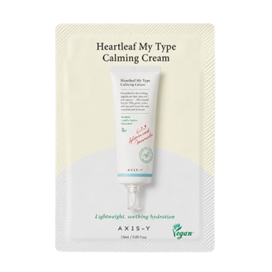 AXIS-Y Umirujuća hidratantna krema Heartleaf My Type Calming Cream Sample 1,5 ml