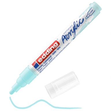 EDDING Akrilni marker 5100916, 2-3 mm, pastelno plavi