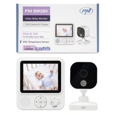 PNI Video baby monitor BM280 2,8 inčni zaslon