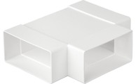 AIRROXY Ravni T-komad RX 02-409 110x55 mm, bijela