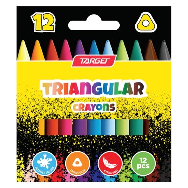 TARGET Voštane boje Triangular, 12/1