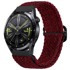 B-STRAP Braid Nylon remen za Huawei Watch GT 42mm, red black