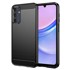 TECHSUIT Carbon Silicone maskica za Samsung Galaxy A15 4G / A15 5G, crna